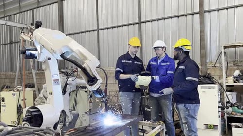 Industrial Robotic Arm.