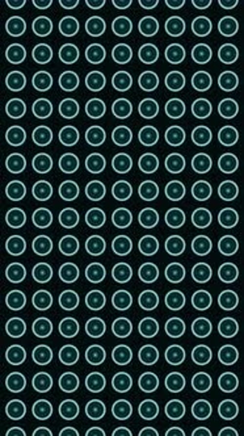 Abstract colorful glowing neon circle light, laser show, Vertical video