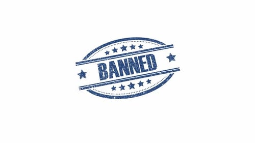 Banned Rubber Stamp Animated Reveal