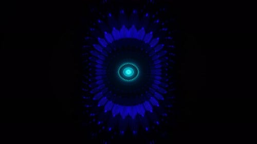 Pulsating Colors Swirl in a Mesmerizing VJ Loop Backdrop