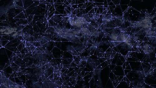 Antecedentes científicos de tecnología empresarial de redes abstractas de Plexus, estructura de conexión de red. 2