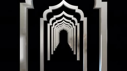 3d Arches background