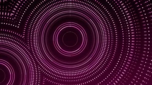 Abstract Circle Technology background