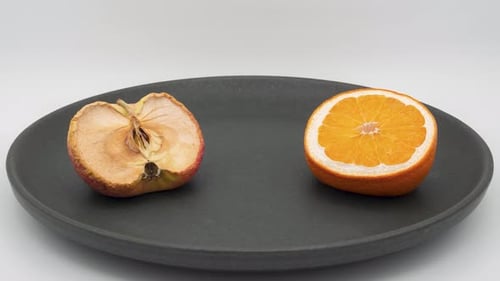Time-lapse entre Apple et Orange. 40 jours en 8 secondes