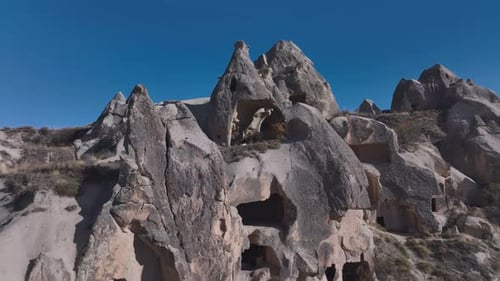 Valley Of Cappadocia, Turkey, Aerial