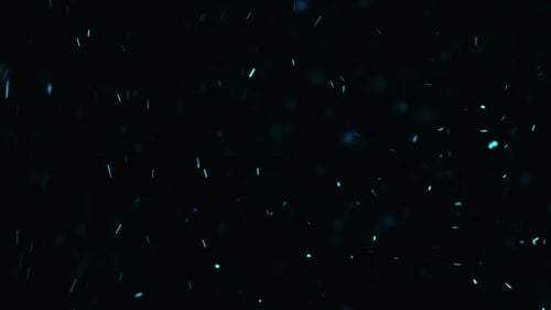 Glitter Dust Blur Sparkles Blue Particles