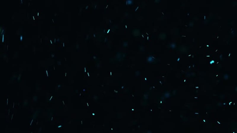 Subtle Floating Light Particles Overlay Pack, Overlays Motion Graphics ...