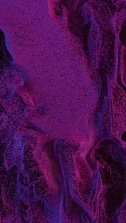 3d Abstract Background Particles Moving