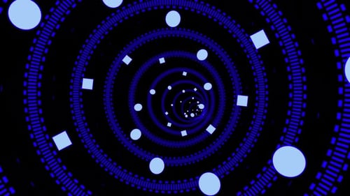 Animierter visueller Loop V10