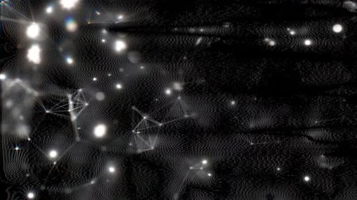 Winter Vj Black Loop