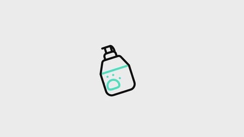 Shampoo Animated Icon