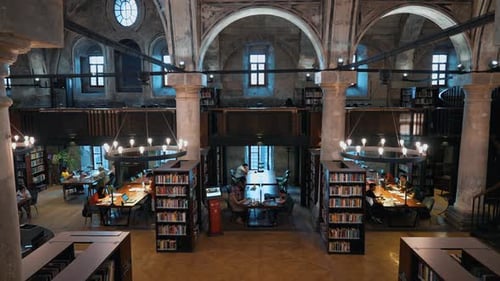 A Renovated Old Library