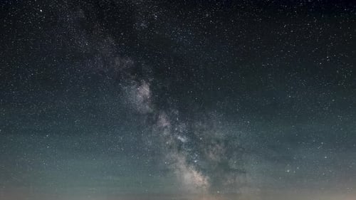 Milky Way Galaxy Stars Astronomy Time Lapse Background