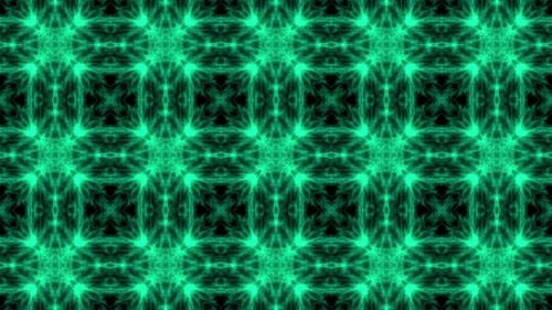 Abstract Symmetrical Cyan and Green Smoke | Swirling Light on Black Background for Digital Wallpaper