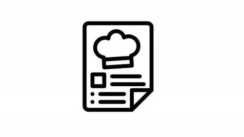 Animation des Rezeptzeile-Symbols