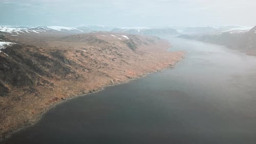 Norway Fjord Reflection in Clear Water