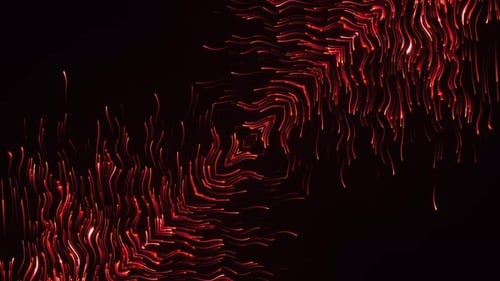 Abstrakte psychedelische Linien und Punkte Kaleida