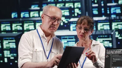 Programmers Running Code in Data Center