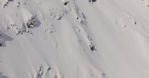 Freeride Snowboard in Verbier Switzerland