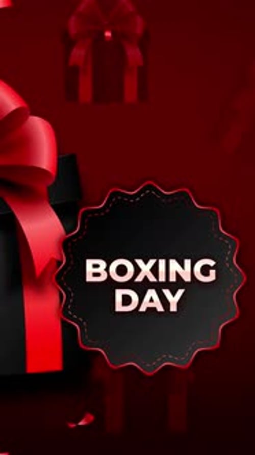 Vertical Boxing Day Animation