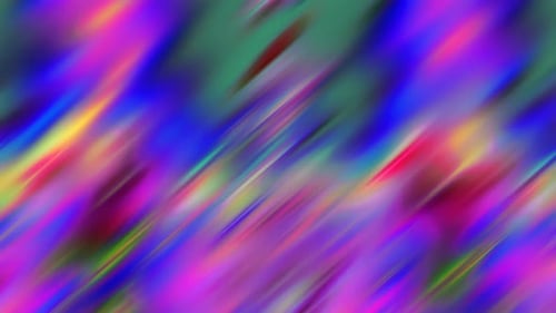 Vibrant Abstract Fluid Color Streaks Motion Background Loop