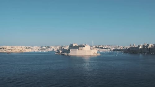 Castle St Angelo Fort in Valletta Malta tourism documentary