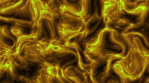 Golden seabed animation background