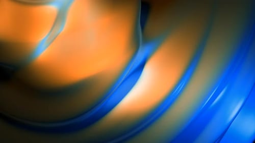 Background of Colorful 3d Liquid with Waves
