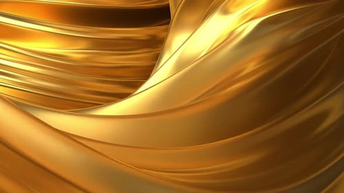 Golden Flow Background Loop
