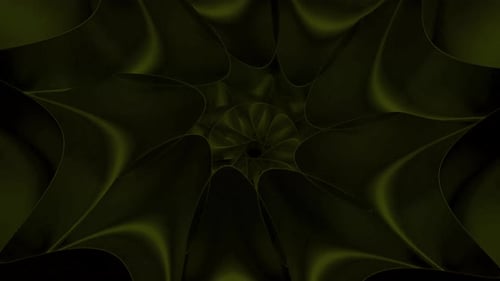 Dark green abstract shapes swirl