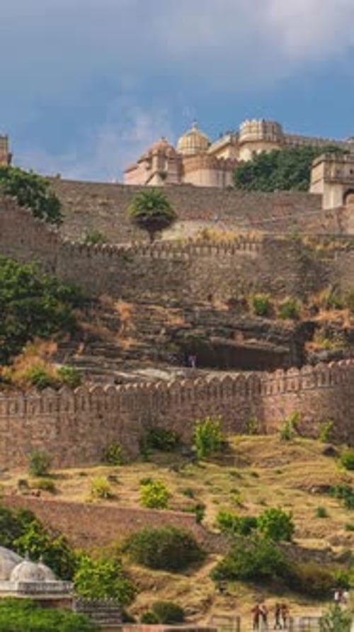 Timelapse du fort de Kumbhalgarh, Inde