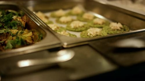 Luxury Buffet Bar Food Setting