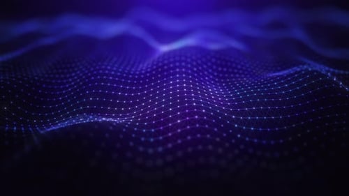 Technology Wave Abstract Background 01617