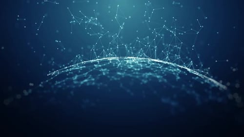 Technology network concept.