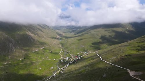 Highlands dans les montagnes de Kackar
