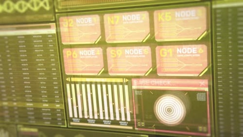 Futuristischer Hi-Tech-Hintergrund 3