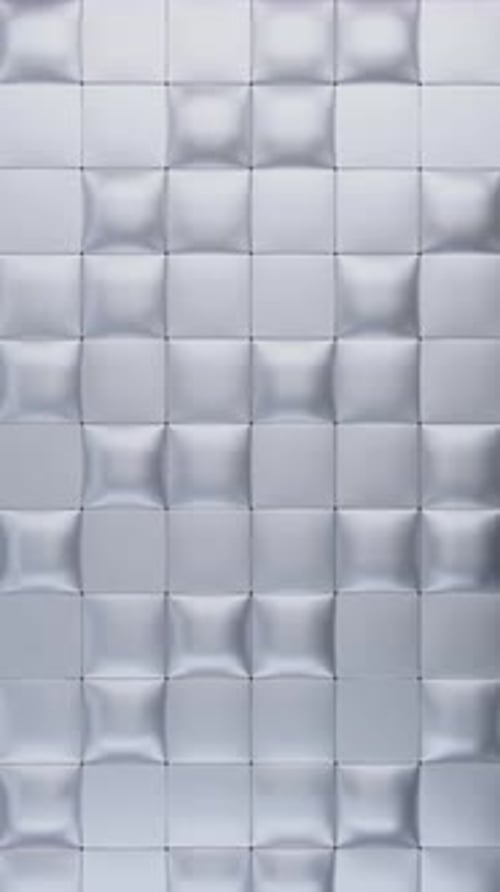 Animated Geometric Squares Pulsing Loop Background