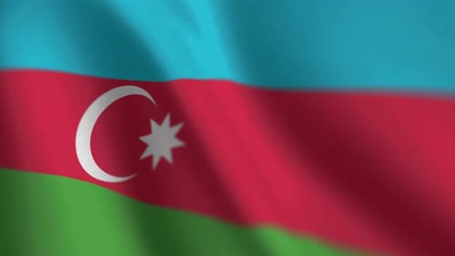 Azerbaijan Flag