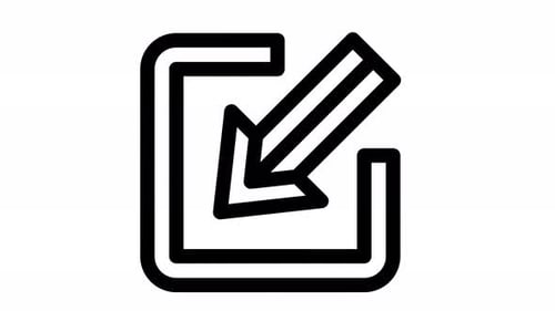 minimize line icon animation
