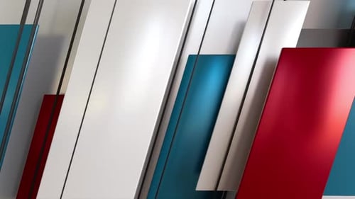 Dynamic Geometric Sliding Panels Background