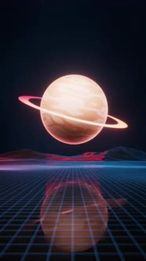 Planeten- und Weltraum-Hintergrund