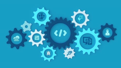 Codierung von Cogwheel Loop-Animationen mit Icons