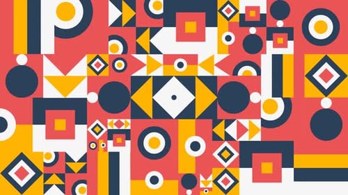 Animated Geometric Background