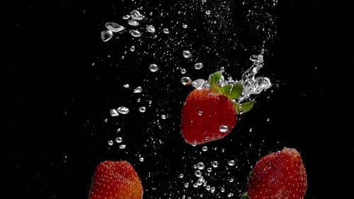 Strawberries in Water