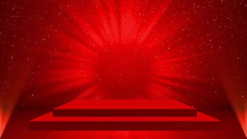 Fondo de podio de animación 3D para escenario de productos para diseño de pedestal de producto