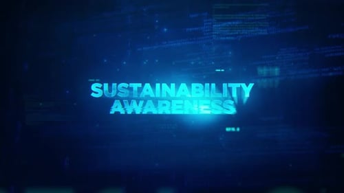 Futuristic Digital Glitch Text Reveal