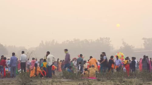 Indianer im Zeitraffer eines Festivals