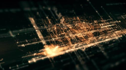 Advance Data Matrix Simulation UI Background 10