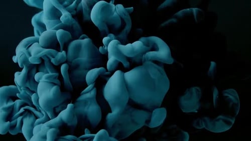 Abstract Smoke Video : Fluid Flow