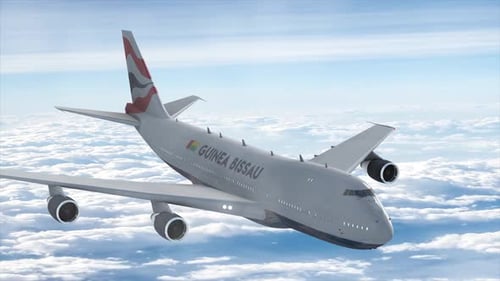 Guinea Bissau Passenger Plane